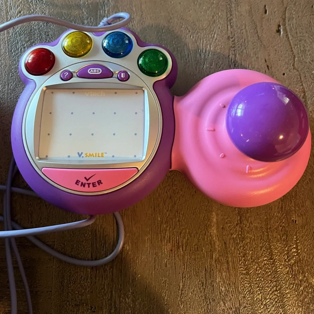 Vtech VSmile Joystick Child Game Controller for VSmile TV Learning System - pink